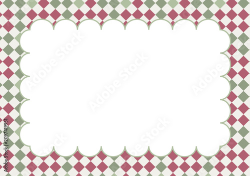 Diamond Pattern Frame