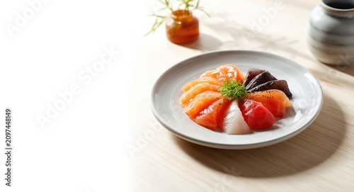 Assorted Sashimi Platter on...