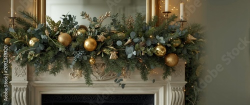 Elegant Holiday Garland on ...