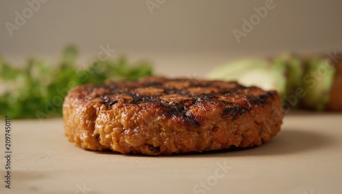 Grilled Plant-Based Burger ...