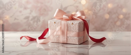 Decorative Gift Box Wrapped...