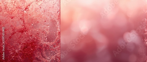Abstract Red Texture with B...