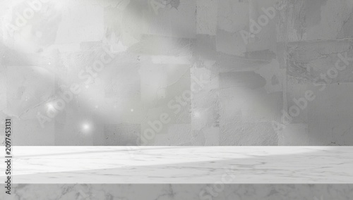 Marble Tabletop on Textured...
