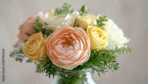 Pastel Flower Bouquet with ...