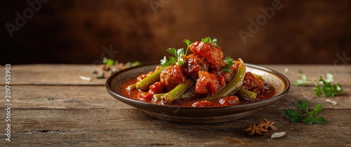 Savory Dish of Vegetable Cu...