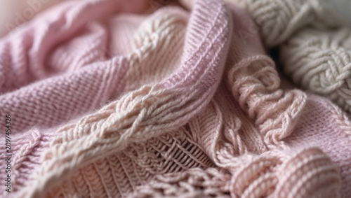 Close-up of patterns on woo...