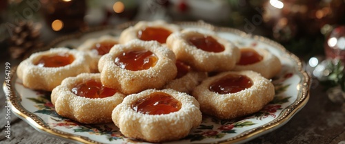 Homemade Cookies with Jam F...