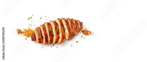 Sliced Grilled Chicken Brea...