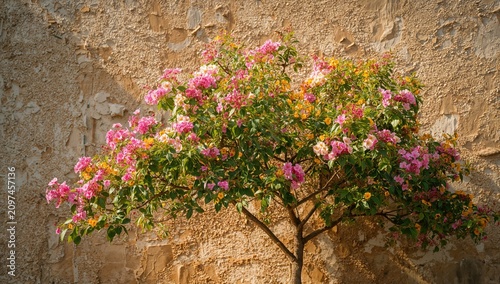 Blooming Bougainvillea Tree...