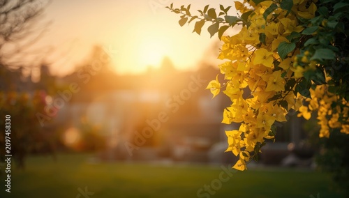 Yellow Bougainvillea Flower...