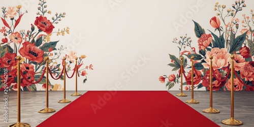 Red Carpet Event Space with...