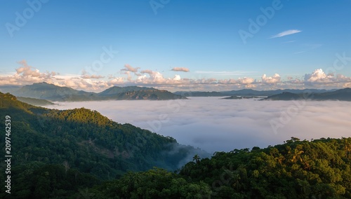 Mountainous Landscape Above...