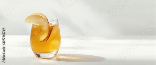 Refreshing Iced Tea with Le...