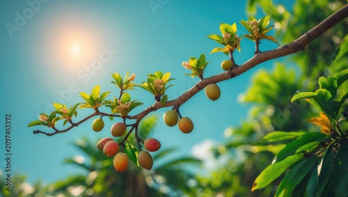 The buds swell and turn red...