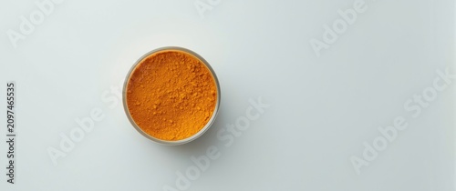 Bowl of Bright Orange Turme...