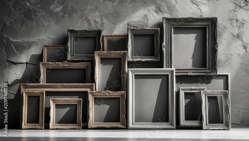 A Picture frame showing an ...
