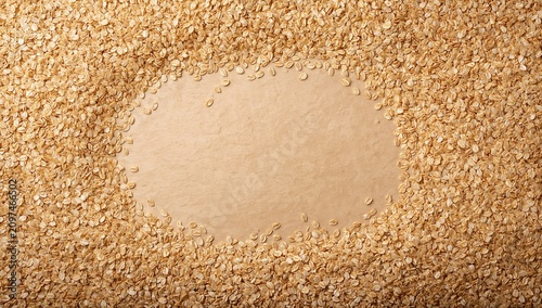 Oatmeal Background with Smo...