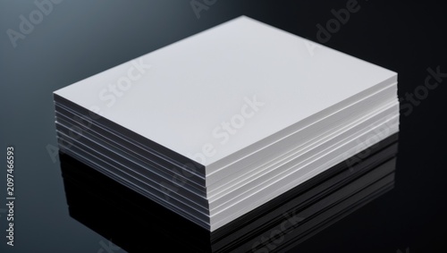 White Business Cards or ban...