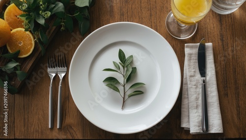 Dinner Table Setting with L...