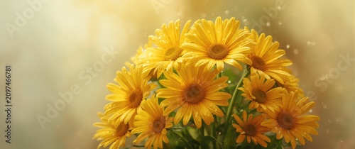 Bright Yellow Daisies Bouqu...