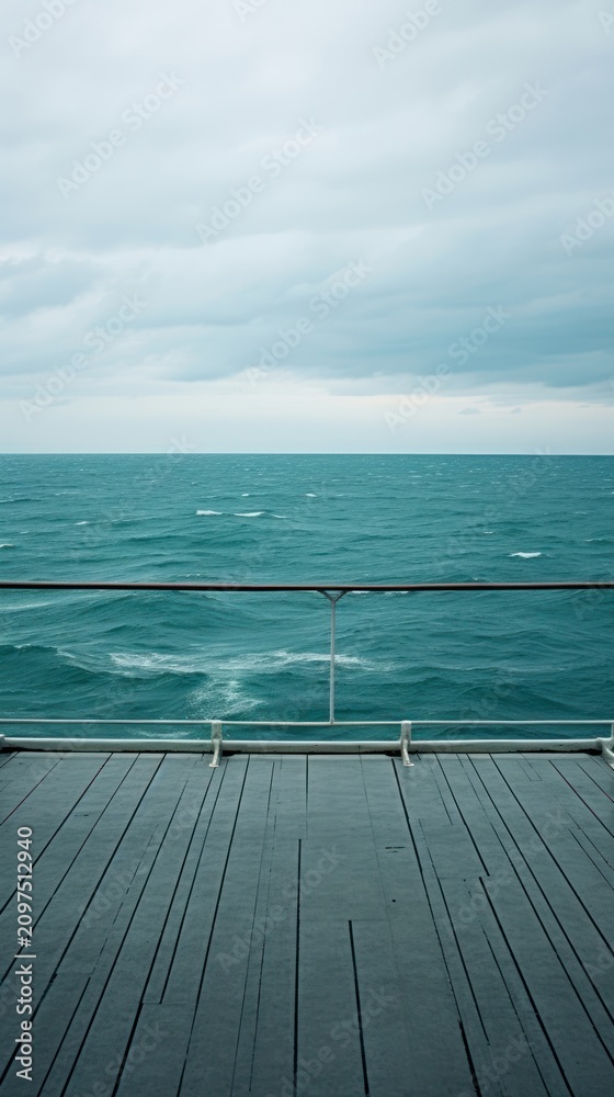 Fototapeta premium Outdoors horizon nature ocean.