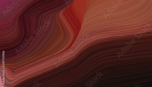 Background Graphic With Curvy Background Design With Very Dark Pink Coffee And Old Mauve Color