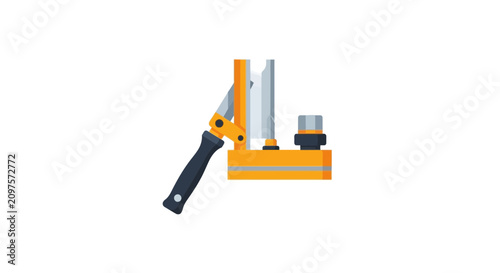 Foto Industrial woodworking pocket hole jig tool