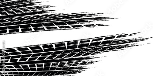 Foto Tire track