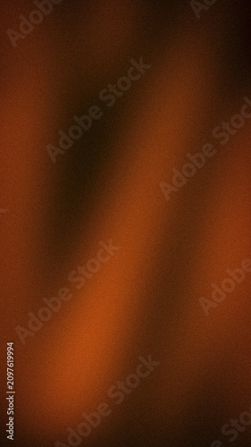 Obraz na plátne Orange brown and black grainy abstract vertical background with soft blur gradie