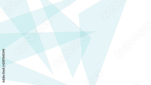 Beautiful decorative white background with abstract low poly geometric art.