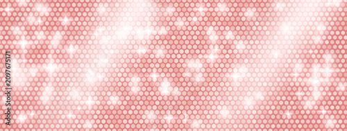 Bild auf Leinwand Disco glitter mosaic for shiny sequin fabric and glimmer pink background