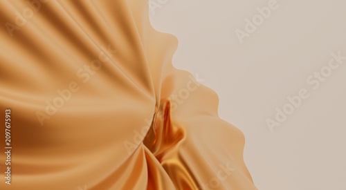 Elegant abstract flowing go...