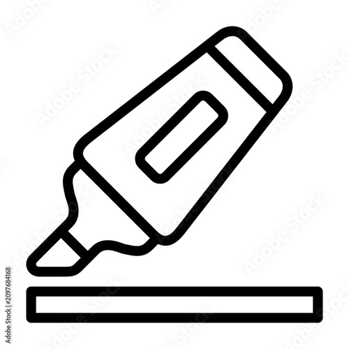 highlight text icon line