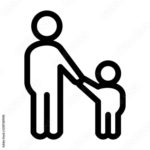 Fényképezés Father and Son, Widower