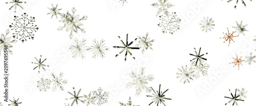 A delicate pattern of spark...
