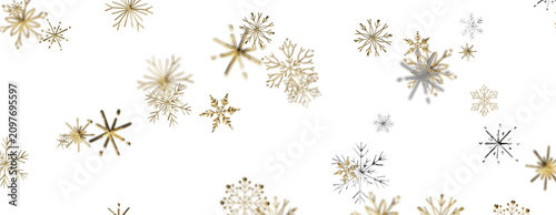 Festive winter background w...