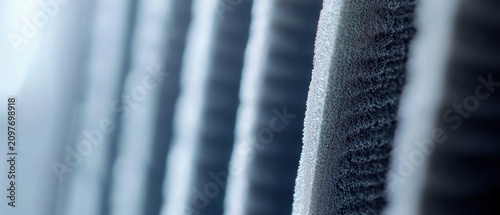 Textured vertical lines abstract background blue gray gradient