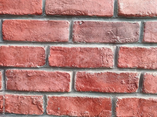 Authentic Red Brick Wall Texture for Industrial Interior Design and Urban Architectural Backgrounds, Flexible Layout, Minimalist Masonry Detail