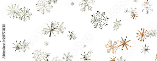 beautiful snowflake pattern...