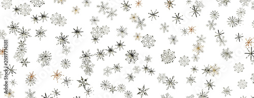 Beautiful snowflake pattern...