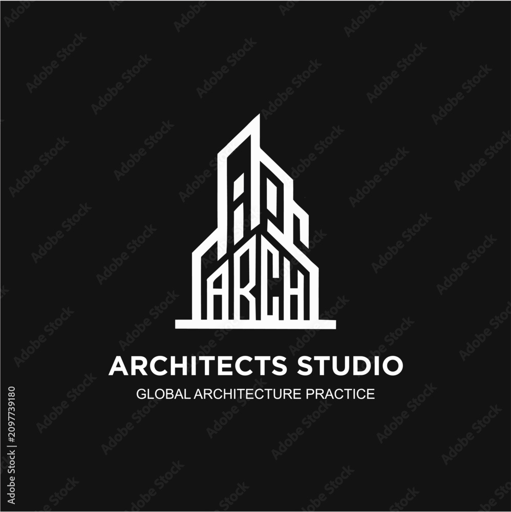 Fototapeta premium architecture, scandi, scandinavian, logo, house, building, line art, minimal, minimalist, modern, contemporary, home, construction, interior, design, branding, identity, icon, vector, template, emblem