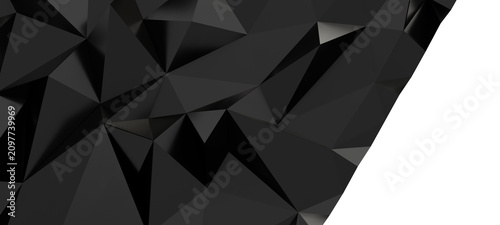 Dark geometric abstract bac...