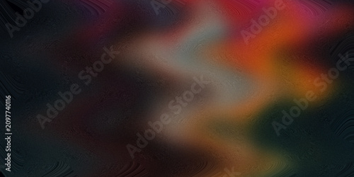 Abstract dark background with warm orange and red light waves flowing across canvas.
