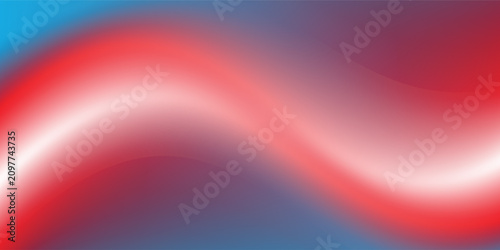 Cuadro en lienzo Monochrome background, blue and red coarse sand texture. vector