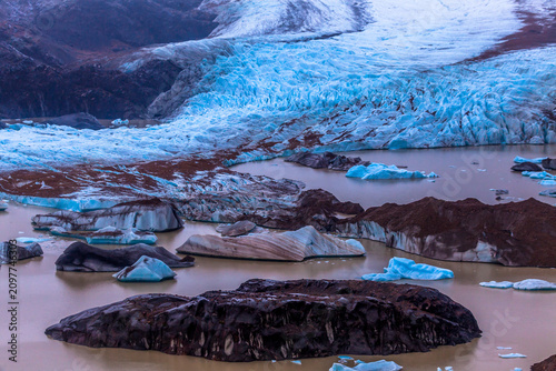 View of Los Glaciares National Park, El Chalten,Patagonia, Argentina.