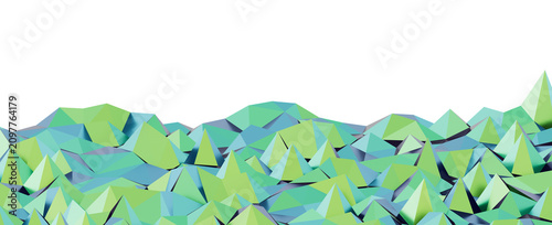 A vibrant abstract landscap...