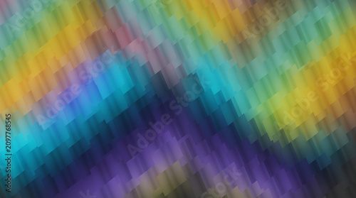 Colorful Futuristic Digital Art Wallpaper