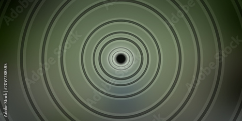Принти на полотні Abstract dark tunnel background with hypnotic circular rings and deep central focal point