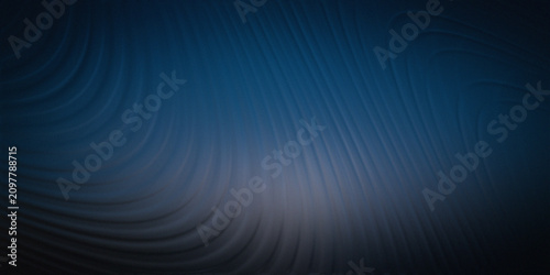 Canvastavla Abstract deep blue background with flowing, undulating wave patterns and smooth texture