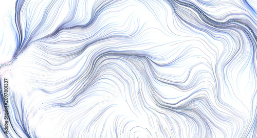 Abstract background with fl...